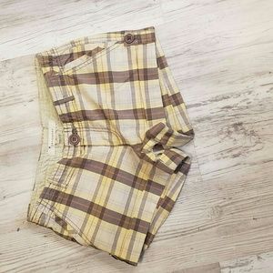 Twenty One plaid shorts